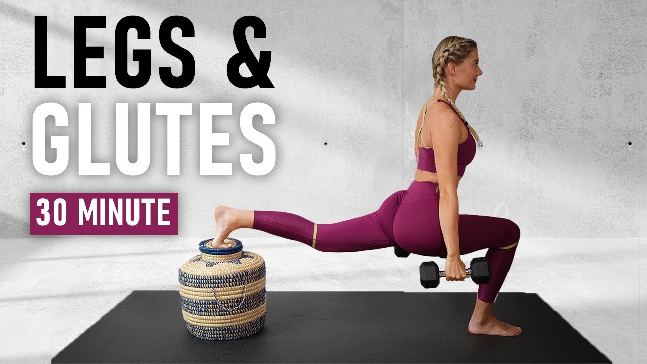 30 Min Low Impact Legs Glutes Workout FIRM ABS