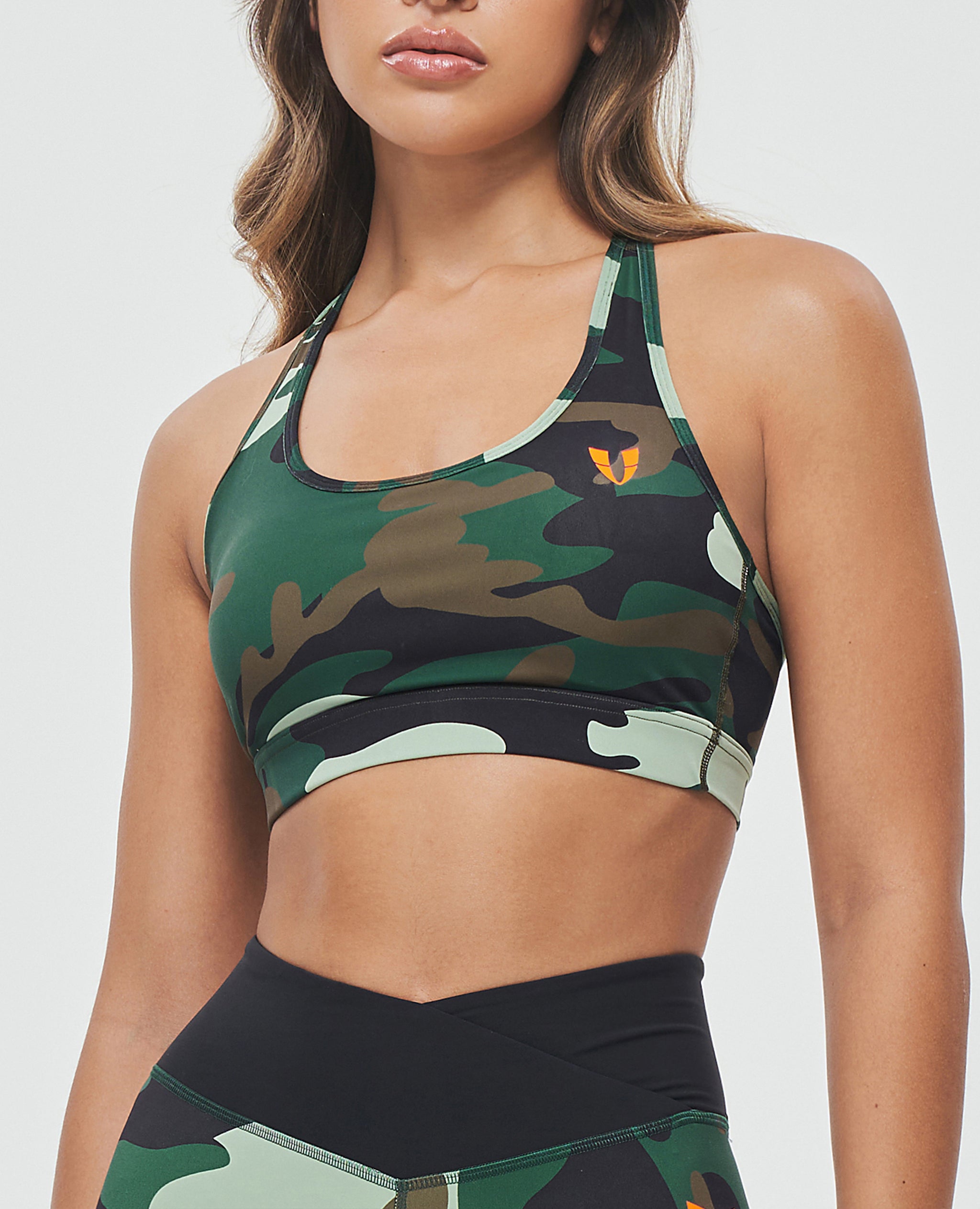 PowerSportsBra-GreenCamo