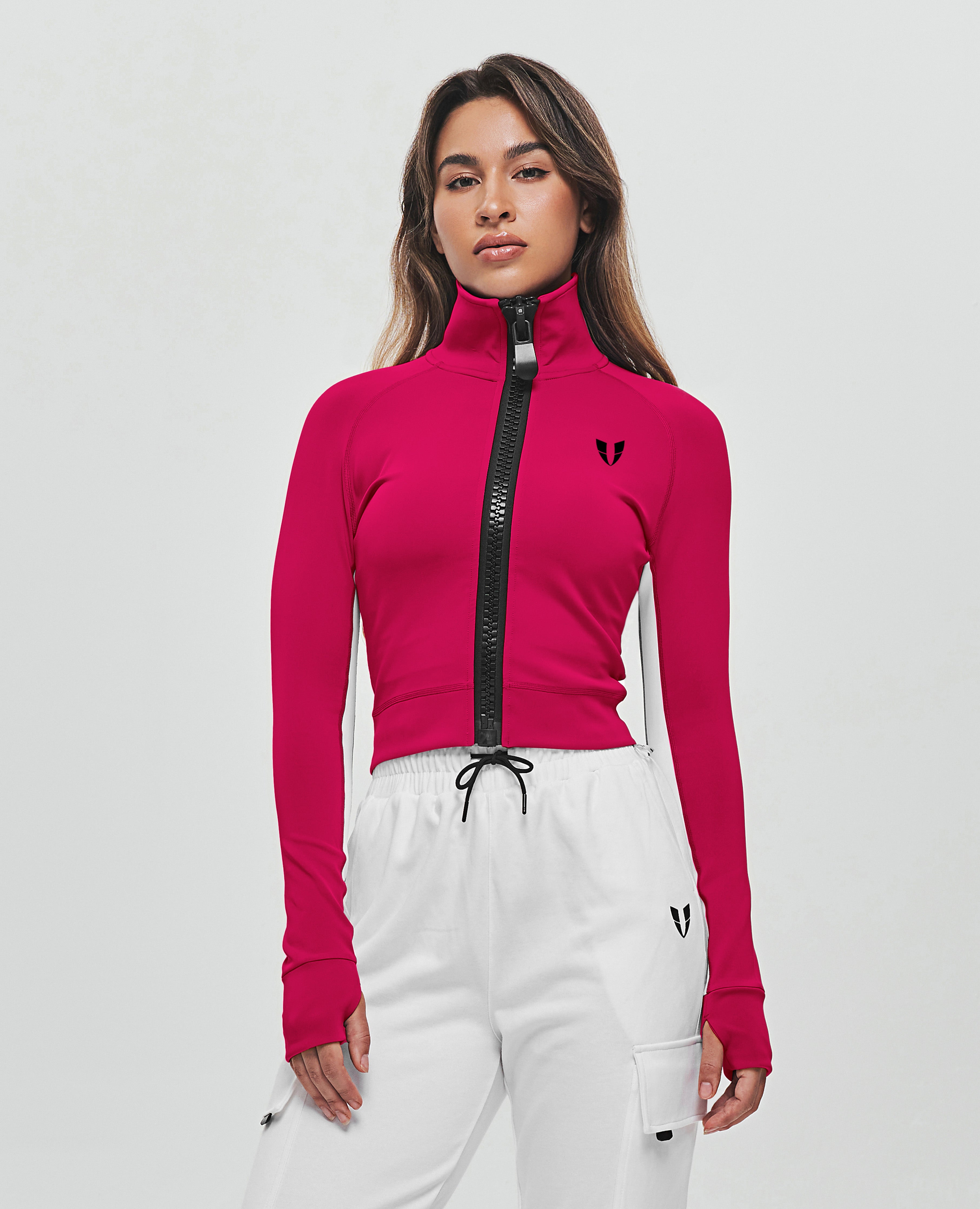 Victoria's Secret Pink Ultimate Deep Half Zip Pullover Jacket
