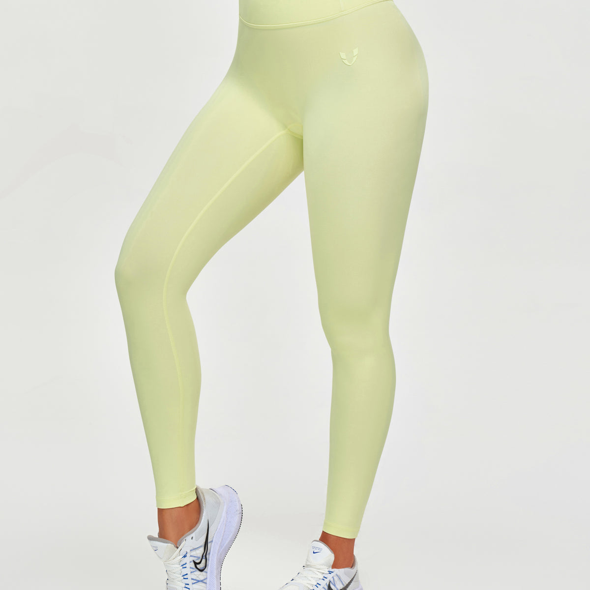 Gym Leggings for Women ZIP IT! Black-Fluo Yellow E-store  -  Polish manufacturer of sportswear for fitness, Crossfit, gym, running.  Quick delivery and easy return and exchange
