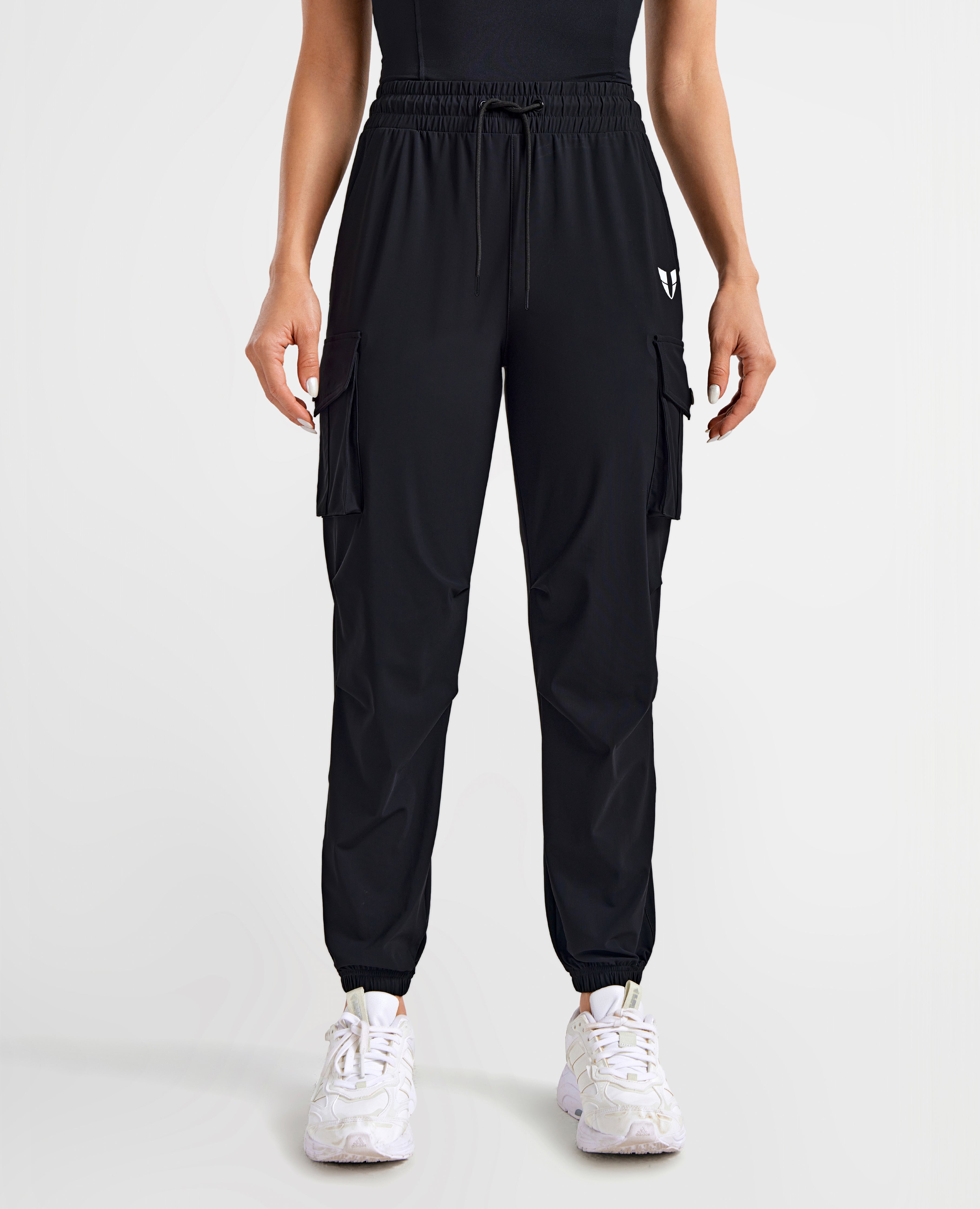 Cargo Pocket Joggers - Black