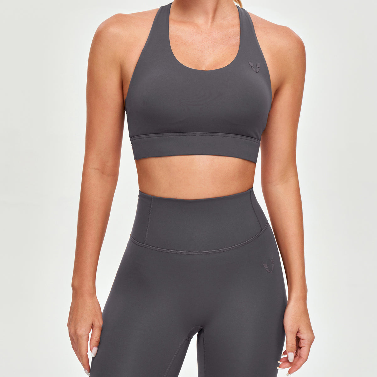 Odeerbi Lingerie for Women 2024 Sports Bras Shock-proof Underwear Running  Training Yoga Vest Wear Fitness Elasticity Bra Shorts Set Gray