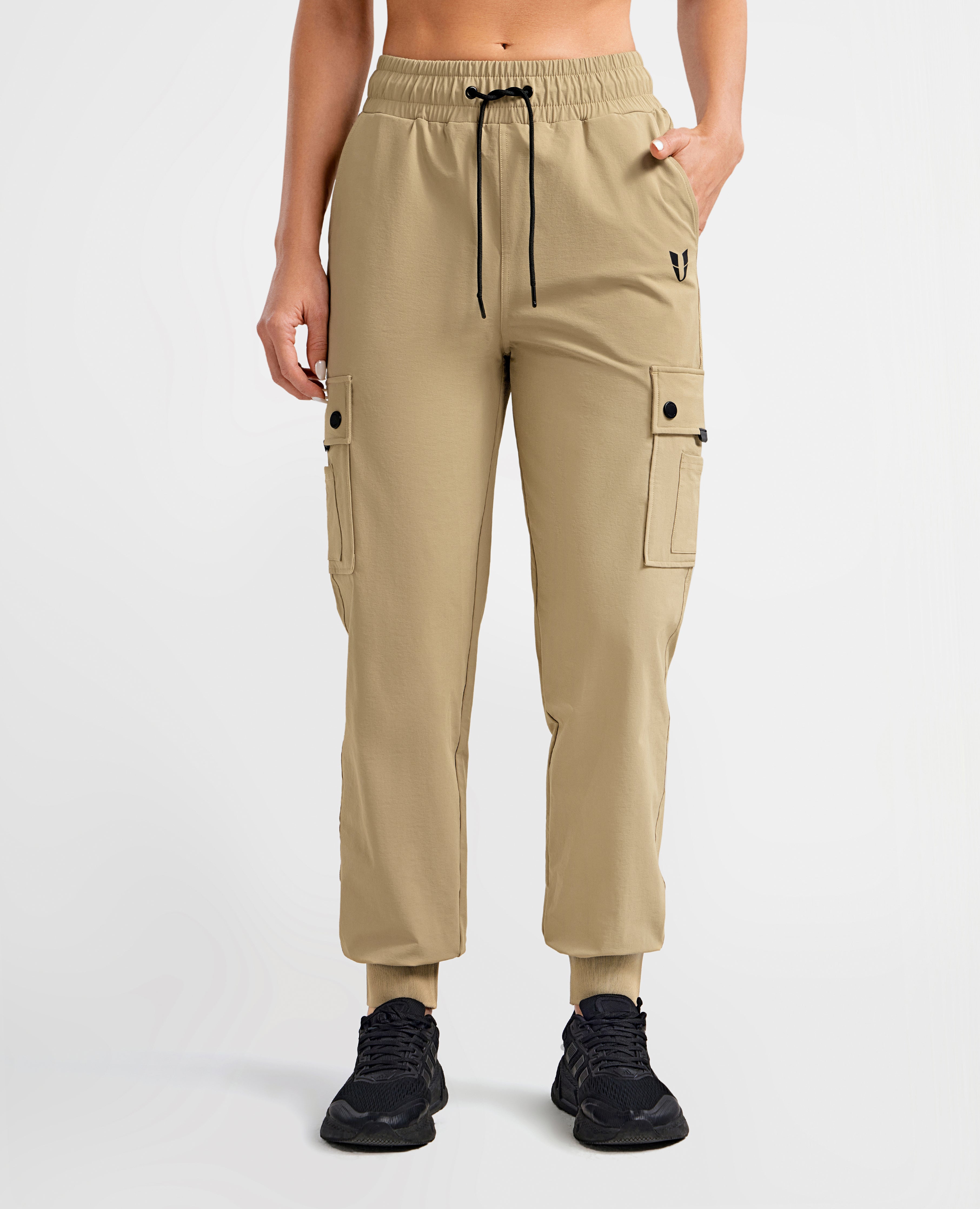 Cargo Pocket Moto leggings - Khaki