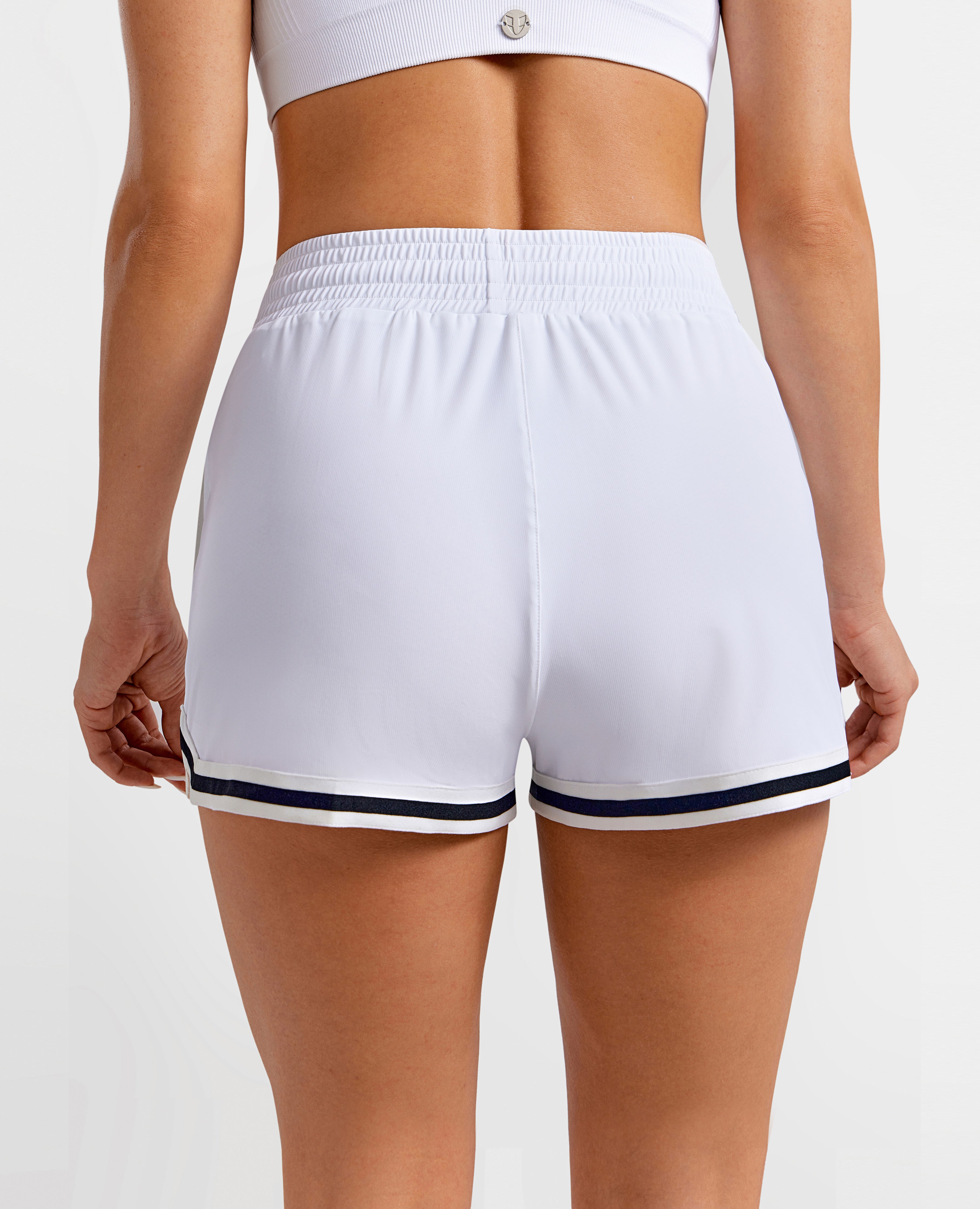 Firmabs Vivid Flow Shorts - White