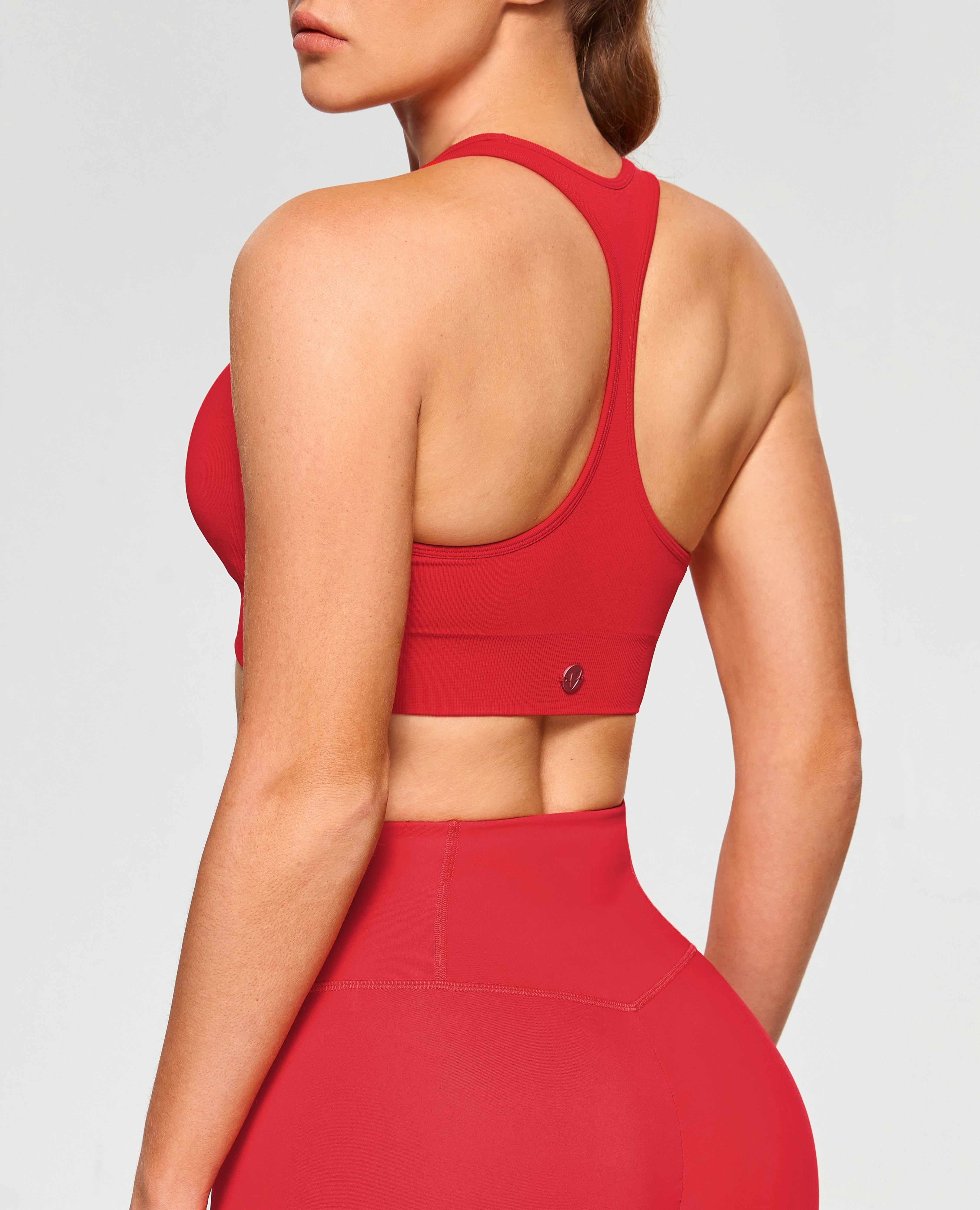 Everyday Powerful Seamless Bra - Red