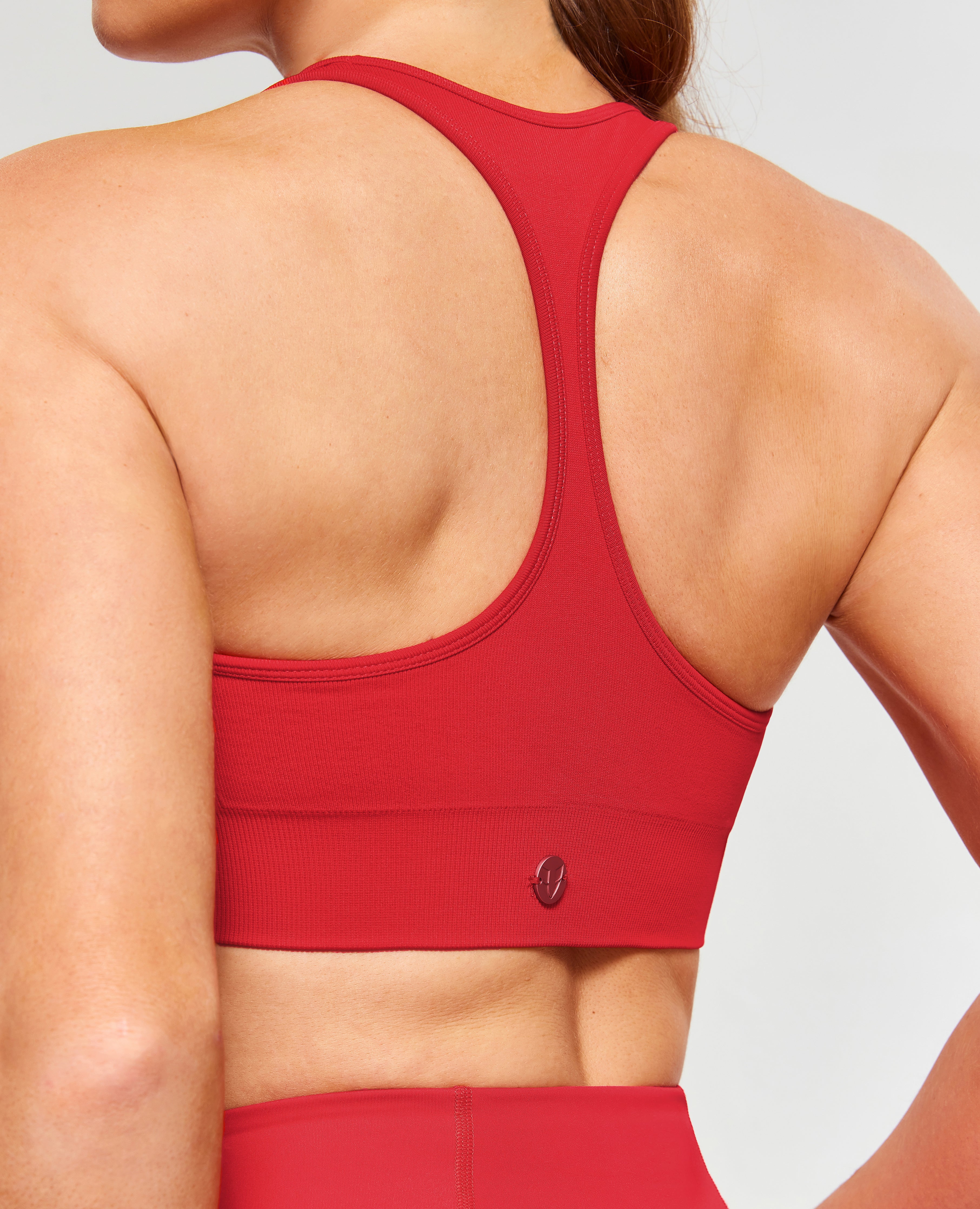 Everyday Powerful Seamless Bra - Red