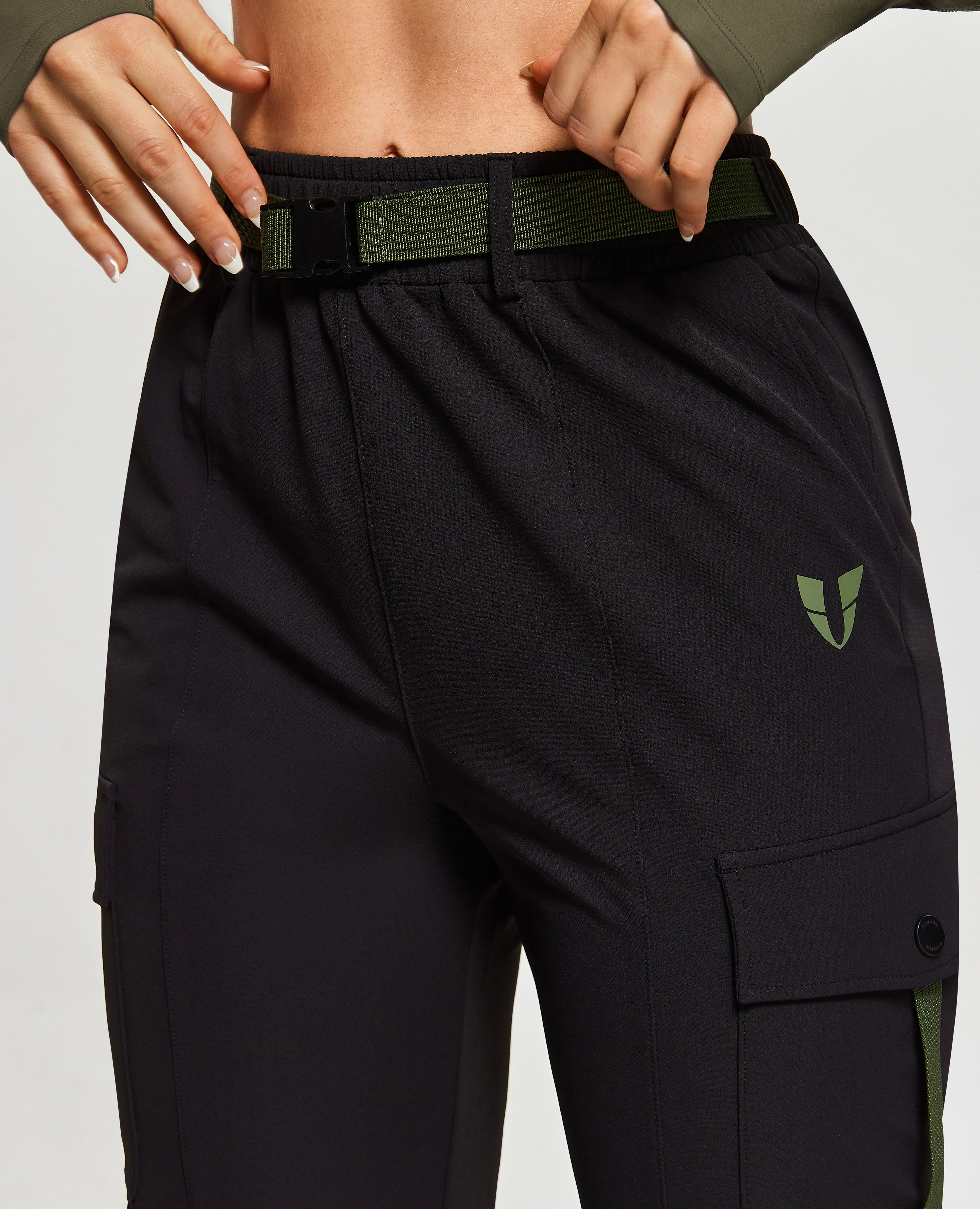 Moto Active Ankle Pants - Black