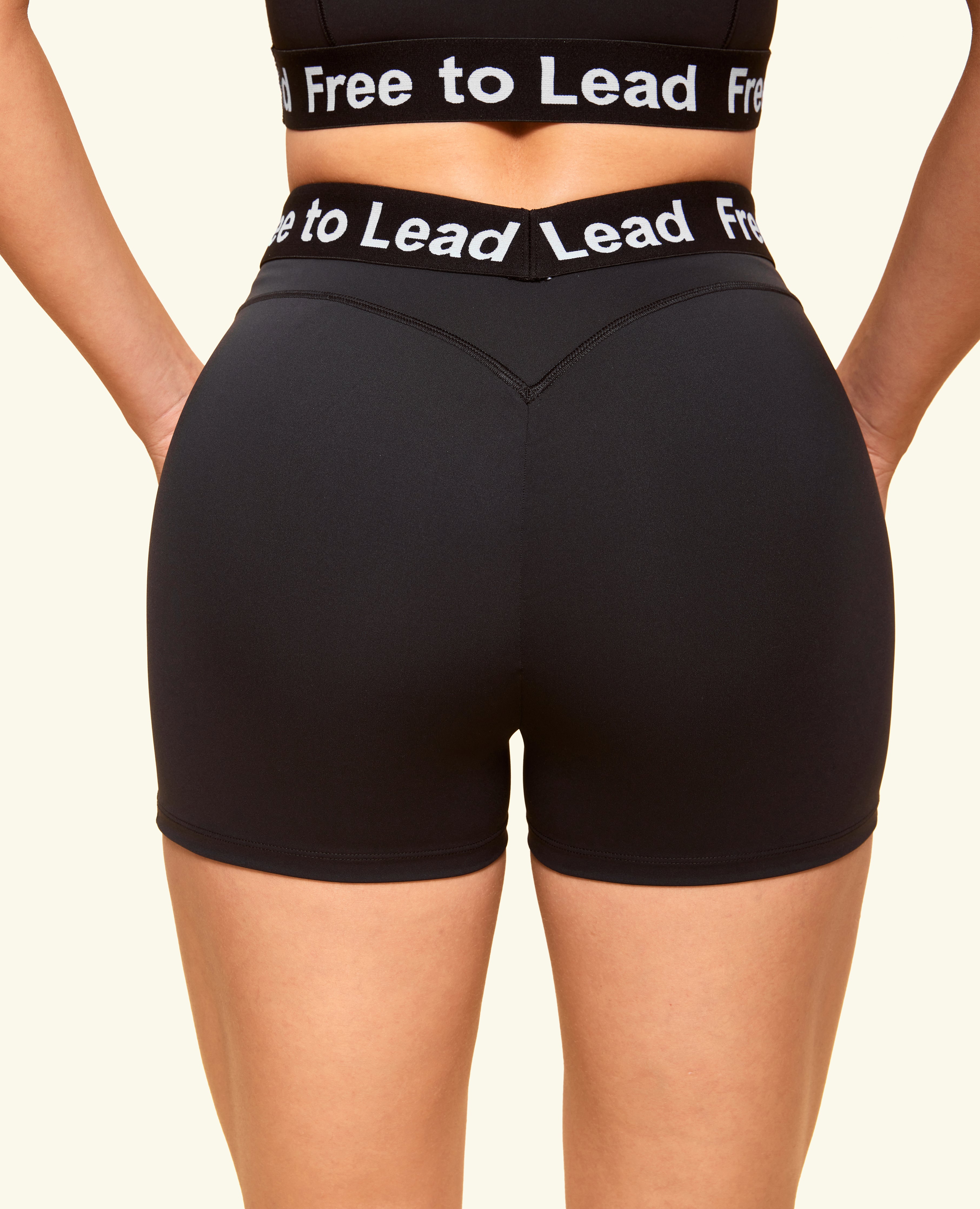 Free to Lead Shorts - Black