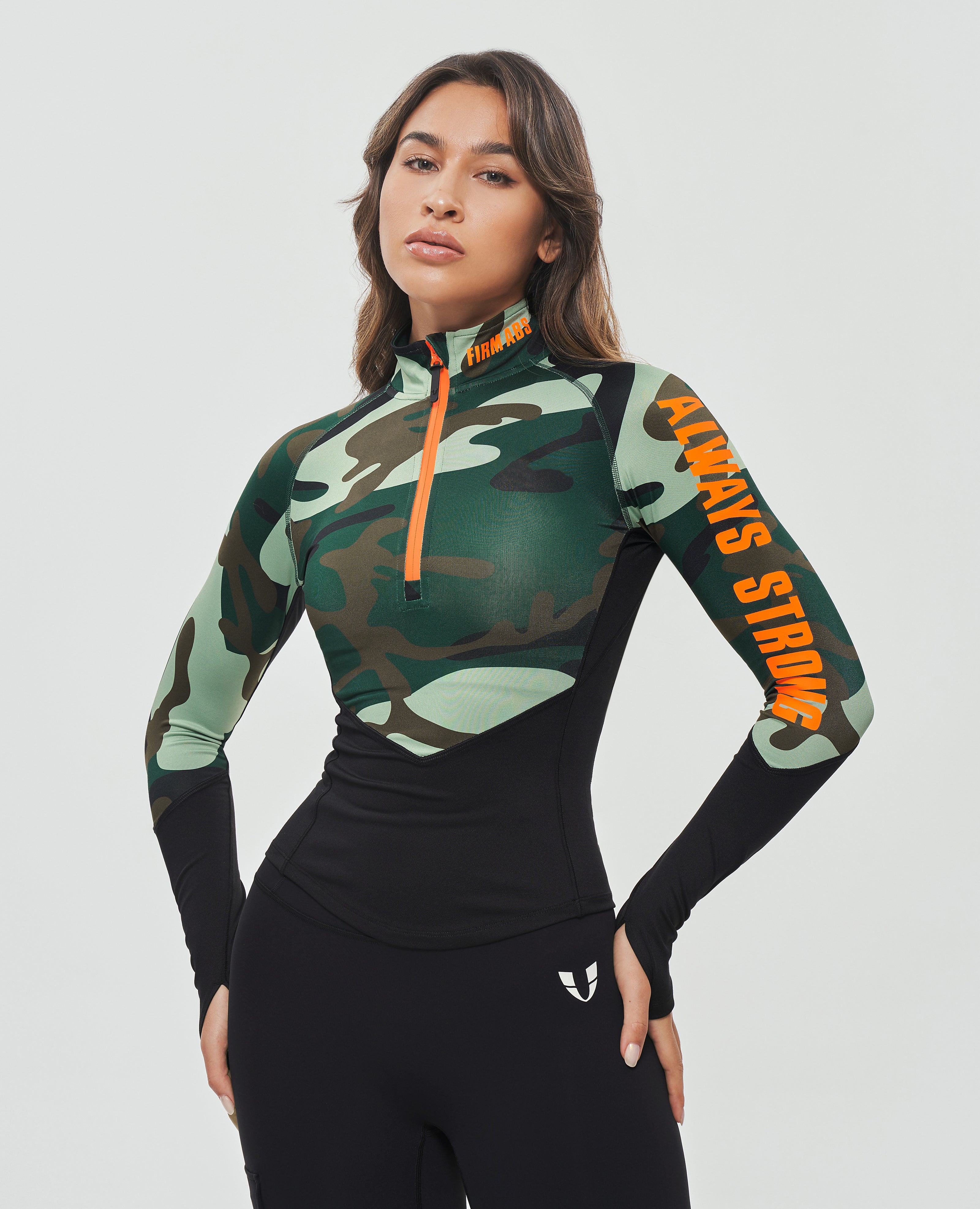 DREAMYCONSTELLATIONS Long sleeve pullovers - Green Camo