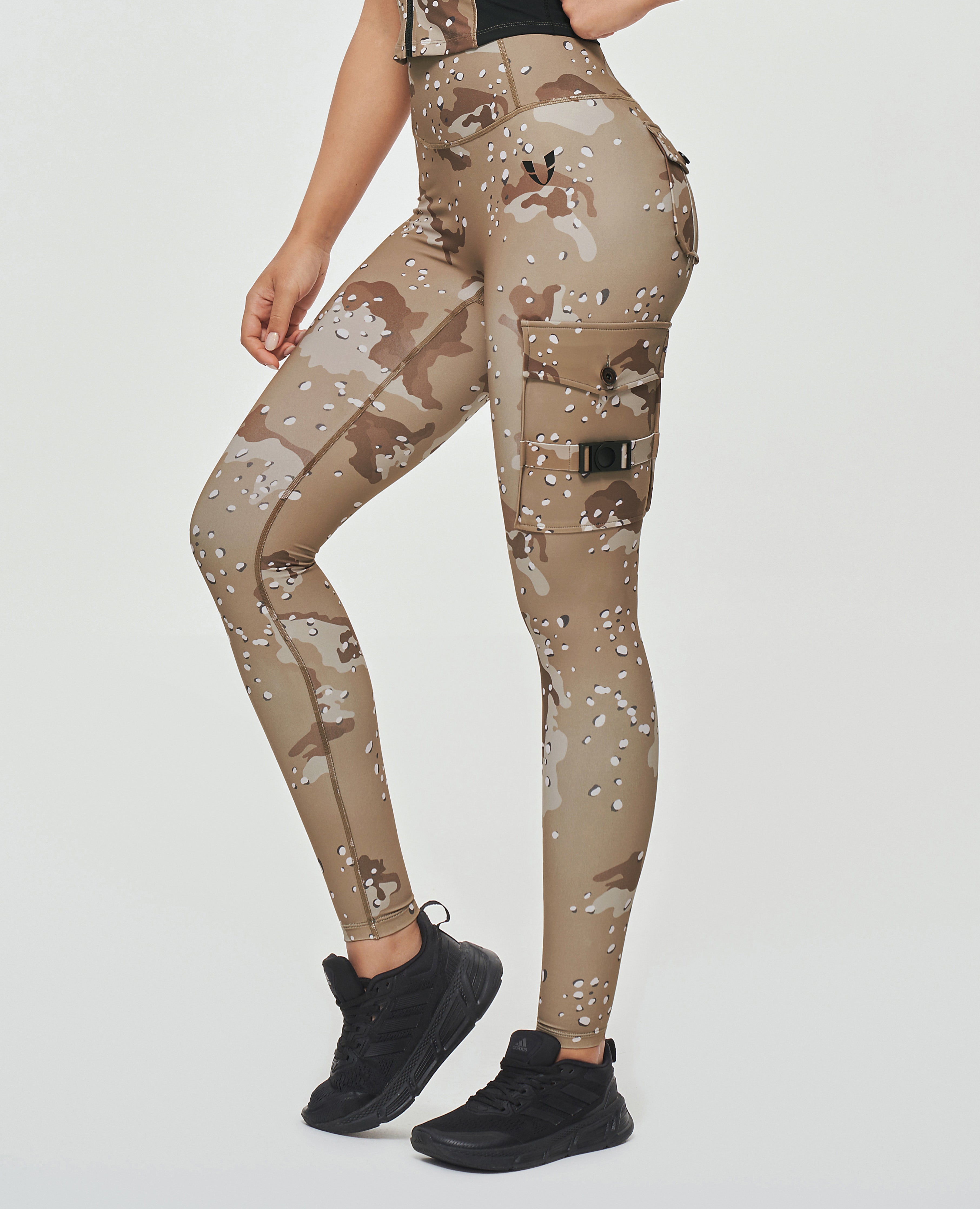 Cargo army love - High-Waisted Leggings - Frankly Wearing