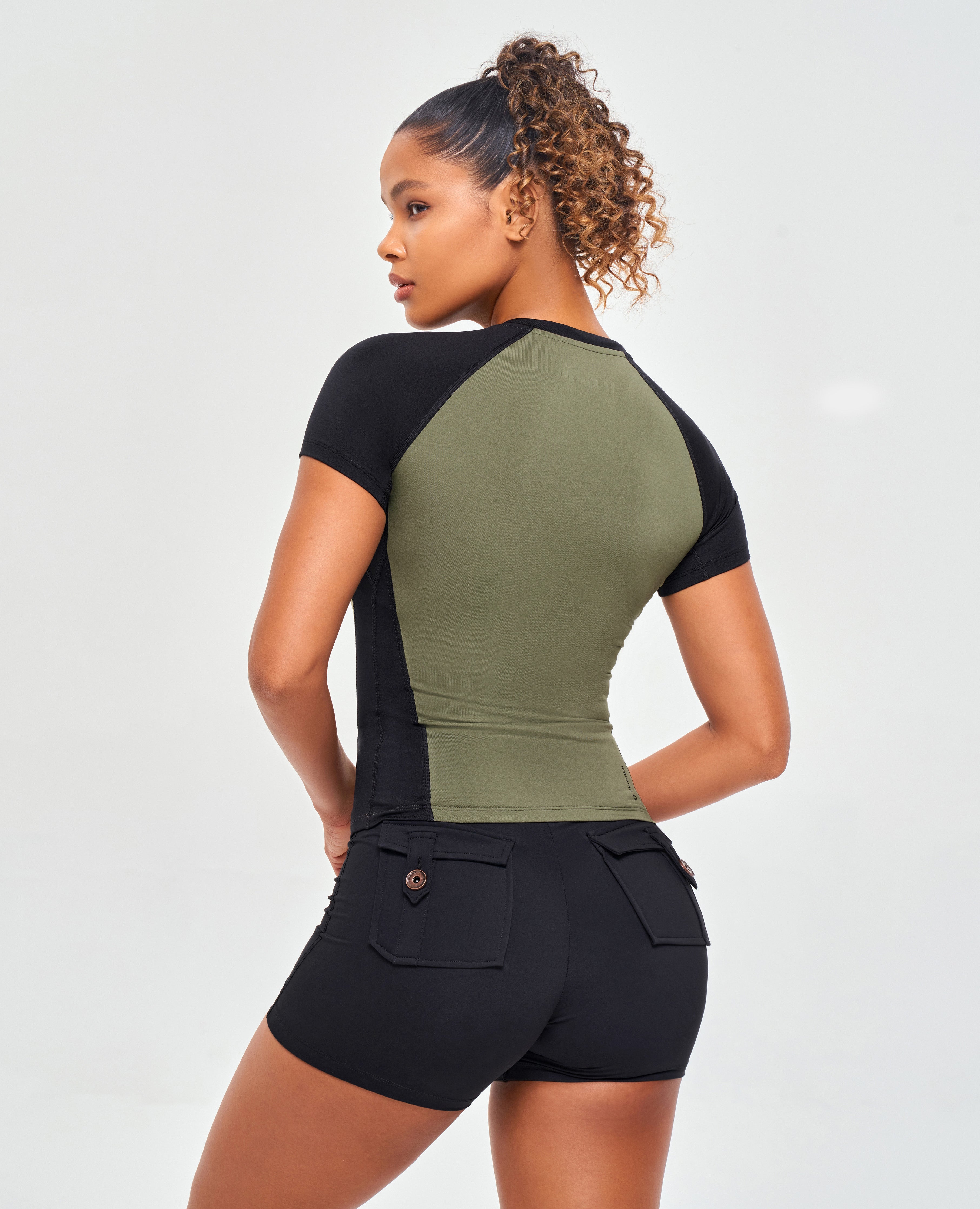 Gymshark Bold T-Shirt - Deep Olive Green