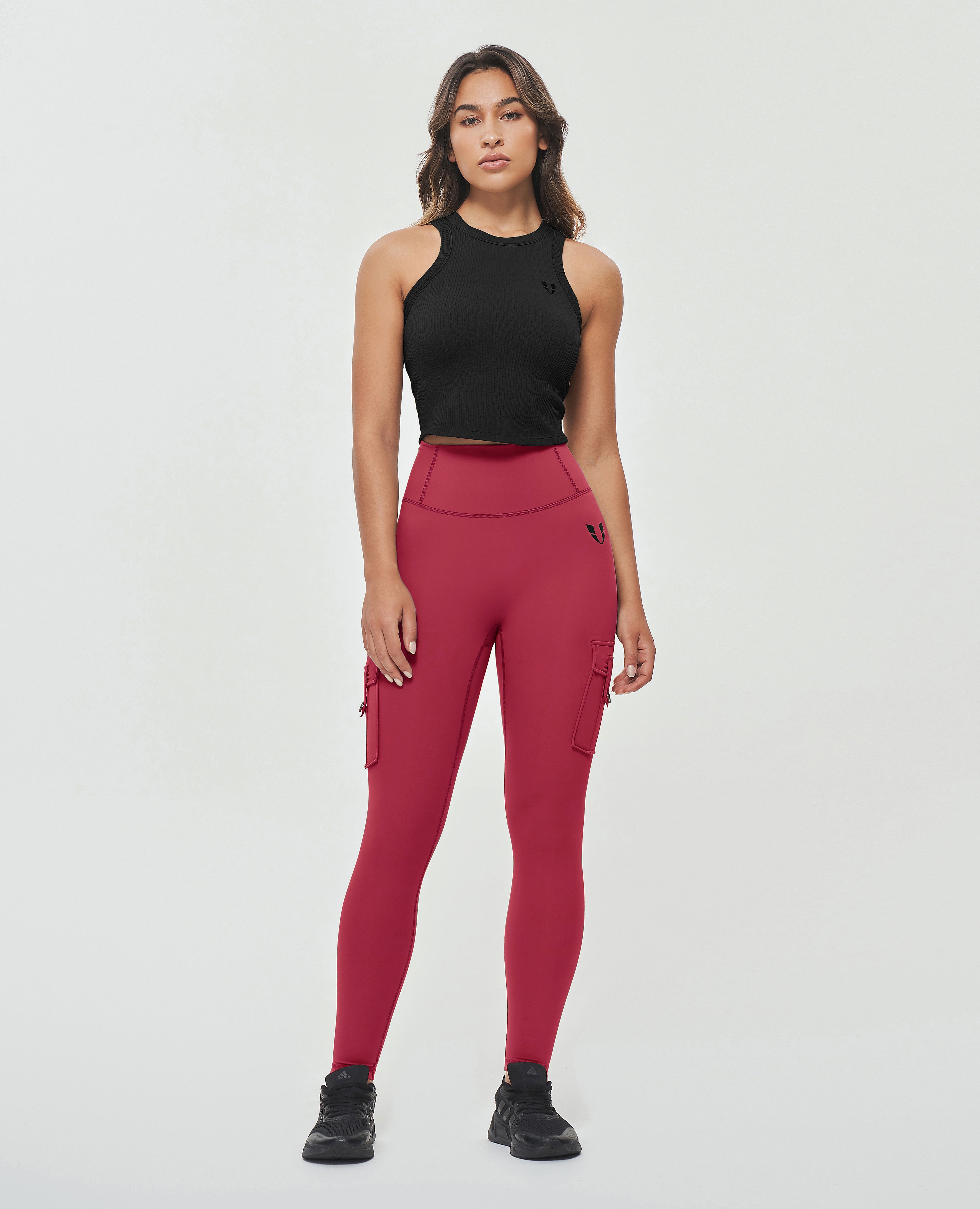 Soft Seamless Leggings Cherry – New Fitness USA