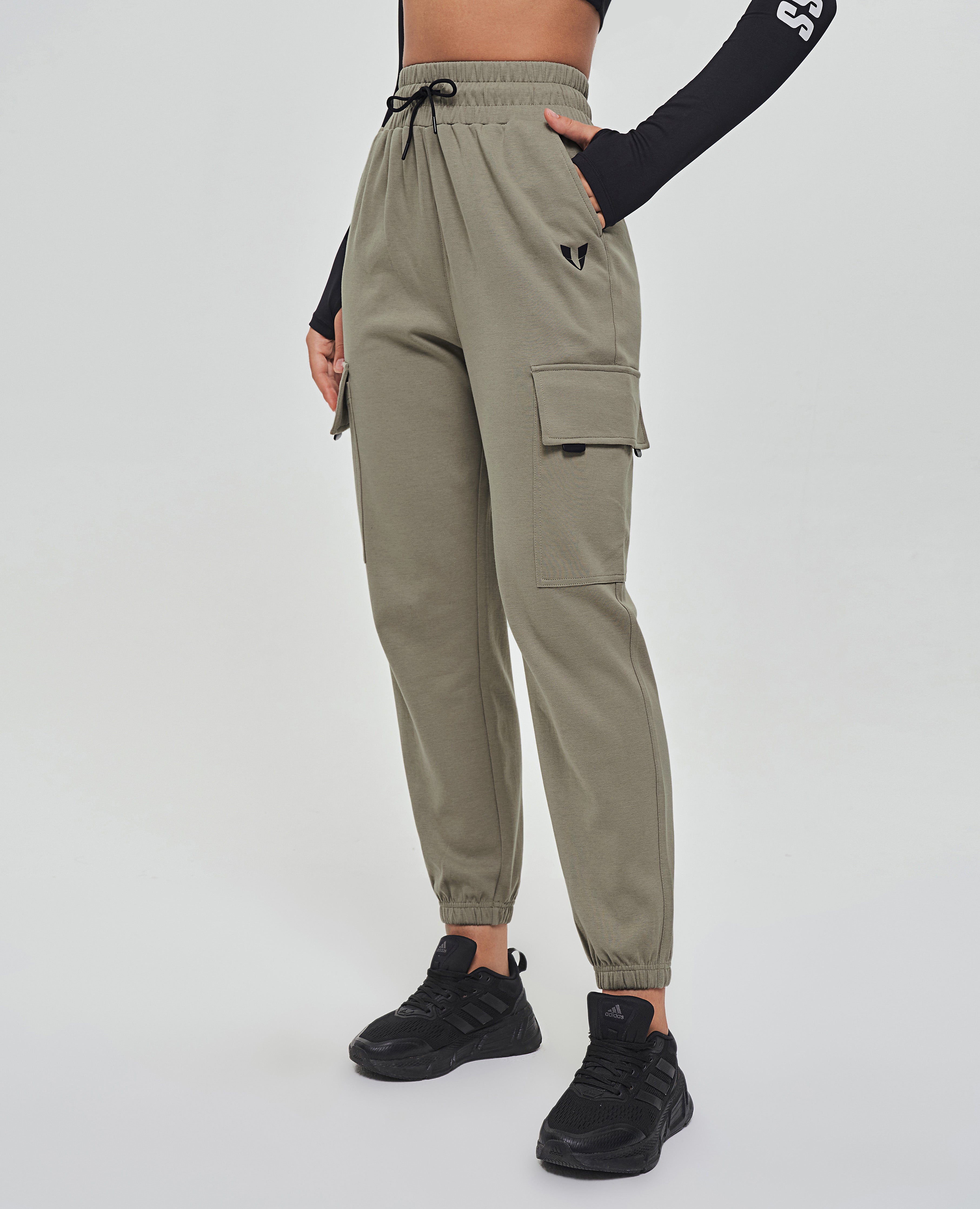 Wide Leg Sweatpants for Joggers ABS FIRM Cargo | | Women