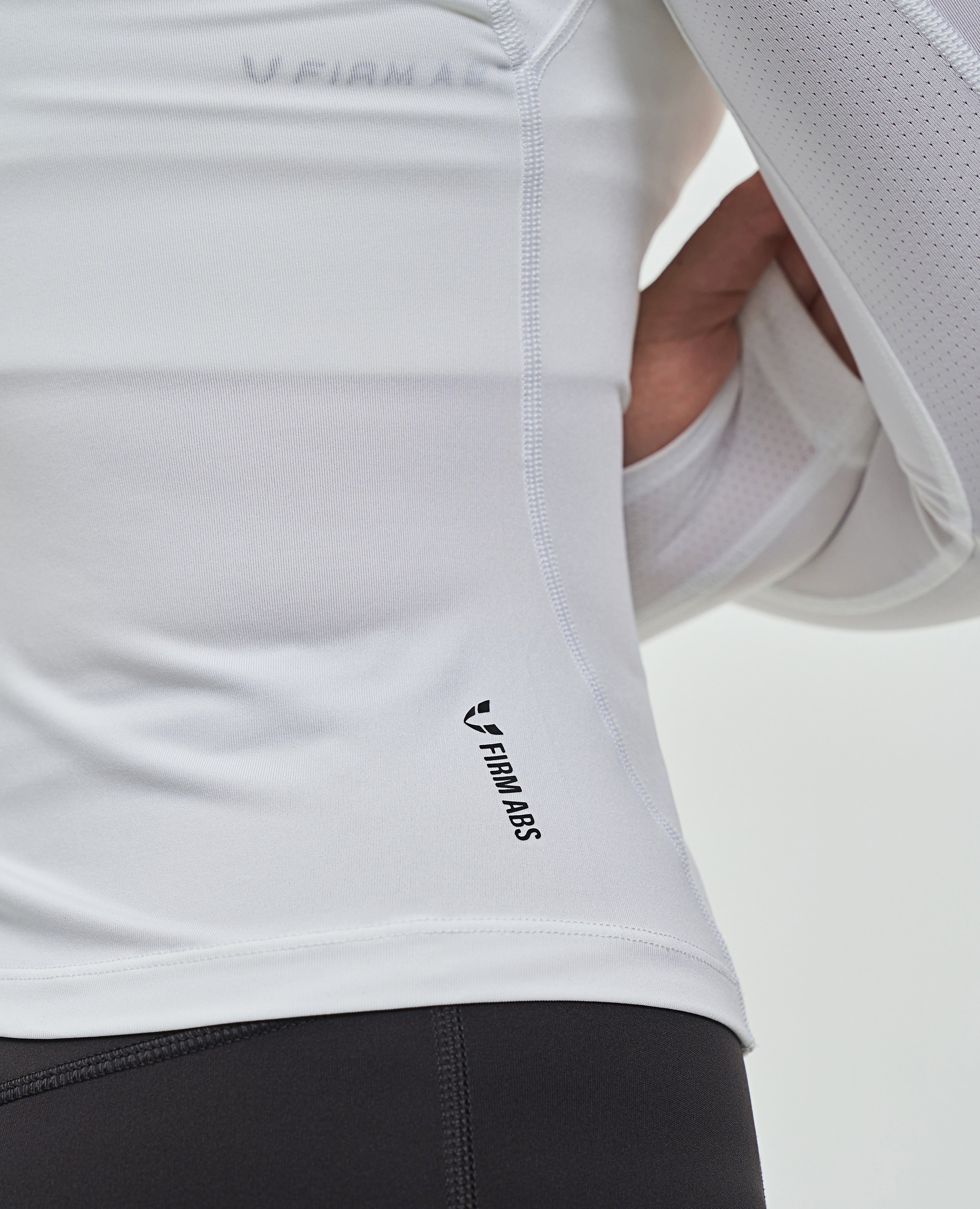 SKU Firm Compression T-Shirt - White