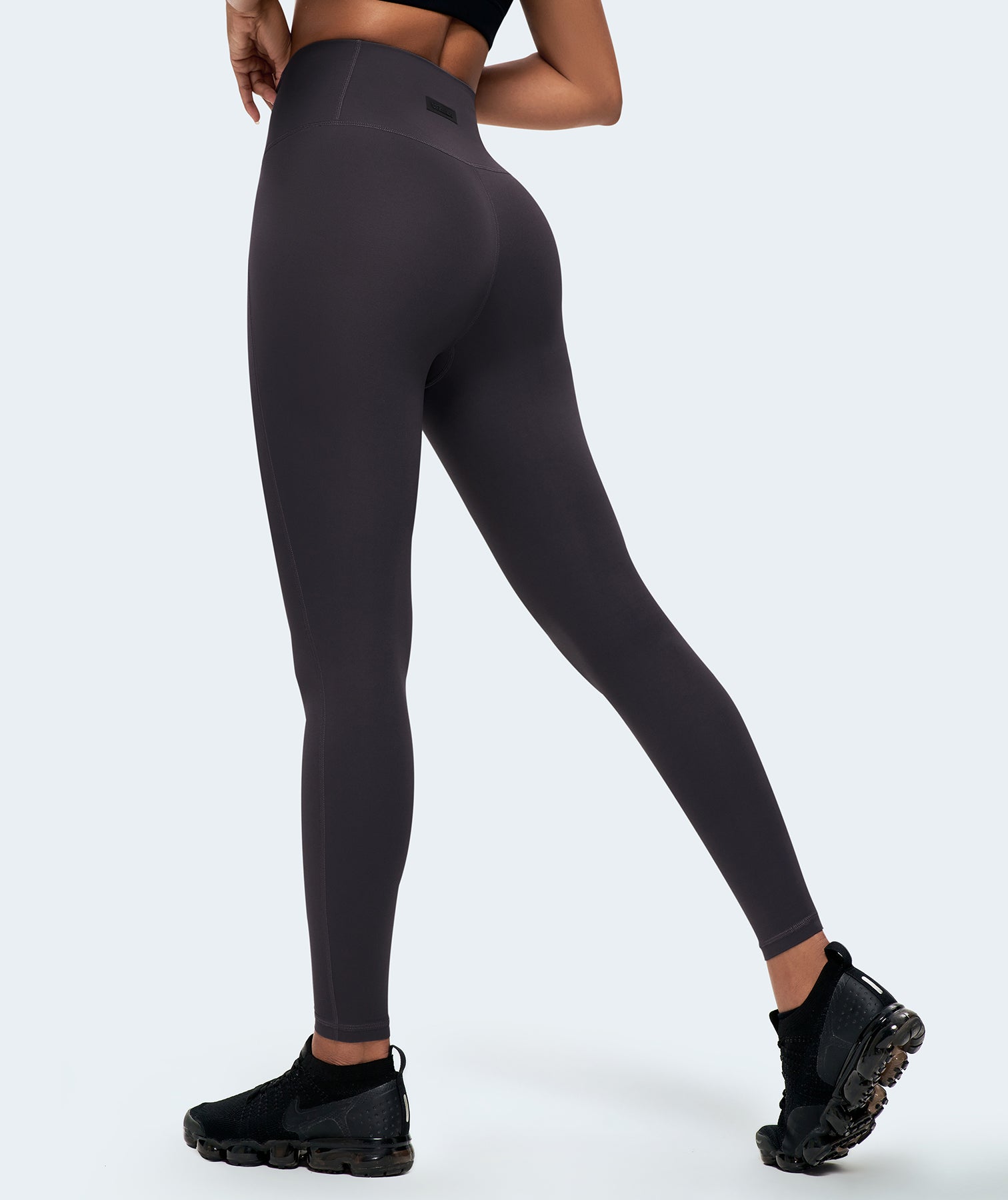 High Waisted Workout Leggings Gray