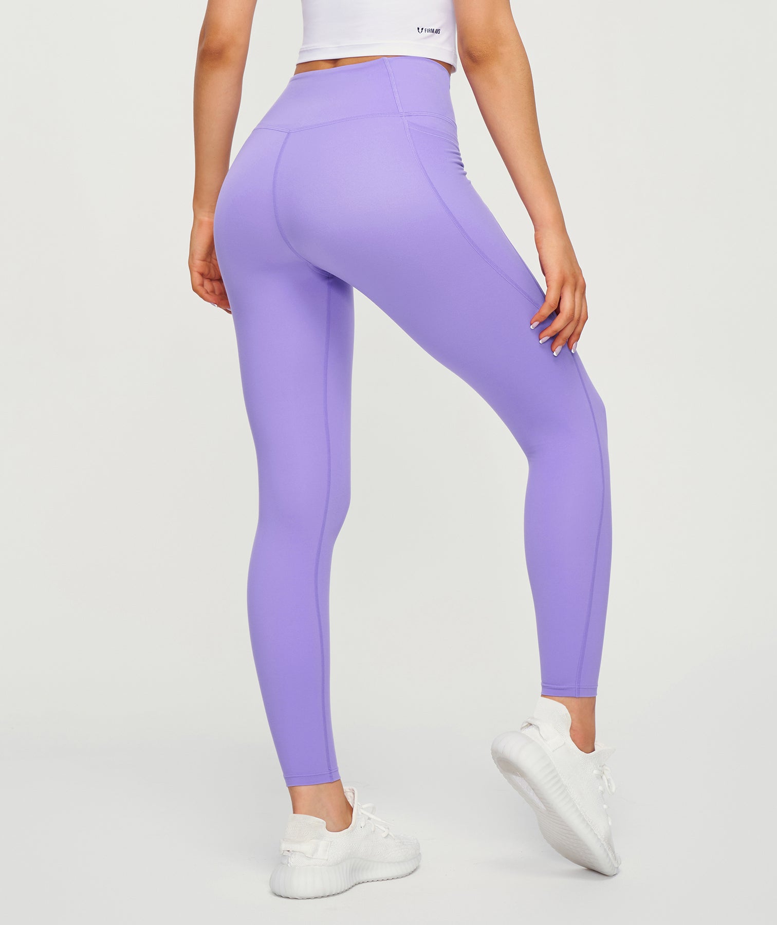 Essential Workout Leggings with Pockets Purple